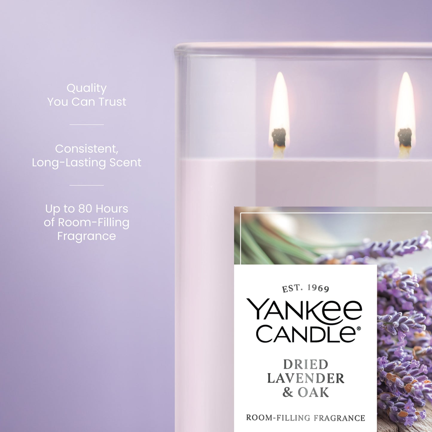 Dried Lavender & Oak​